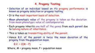 Progeny Test Example Selection___its_Basisand various types.pptx