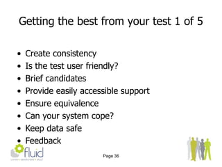 Make sure performance data is as accurate and fair as possible by providing guidelines for managers