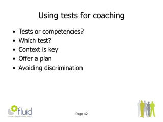 Analytical abilityPage 20Personality tests