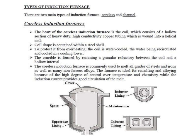 Selection of furnaces and various types of furnaces (UNIT2) | PPTX