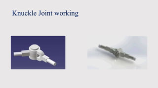 Selection of manufacturing methods for knuckle joint | PPTX