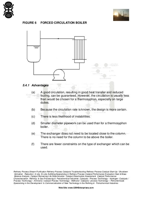 Selection of Reboilers for Distillation Columns