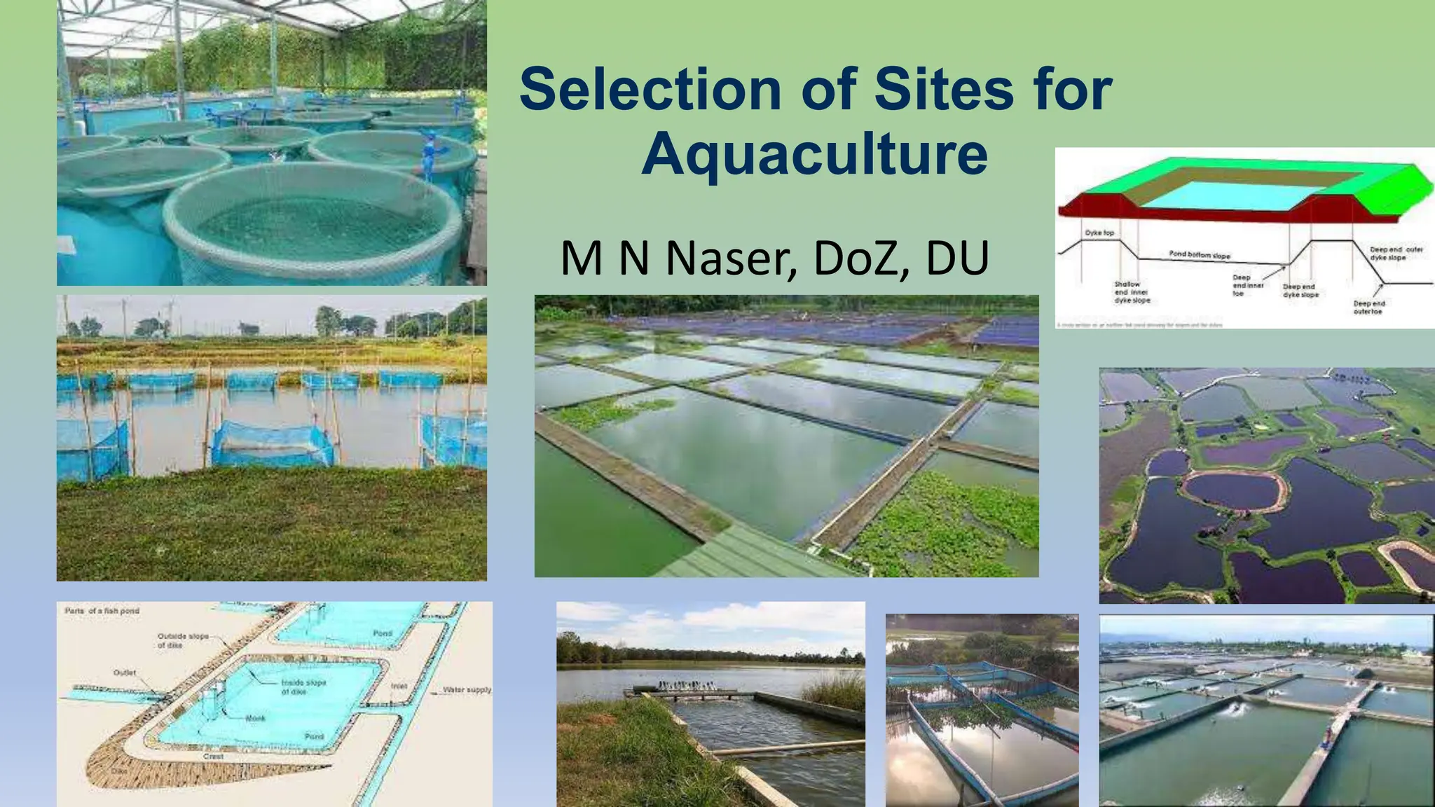 Selection of Sites for Aquaculture technique.pptx