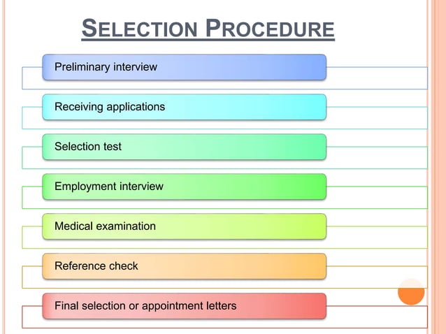 Selection Process Steps List : The Recruitment Process in 7 Steps (Plus ...