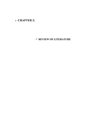 CHAPTER 2:




                  REVIEW OF LITERATURE
 