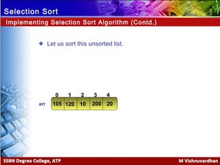 Selection sort | PPT