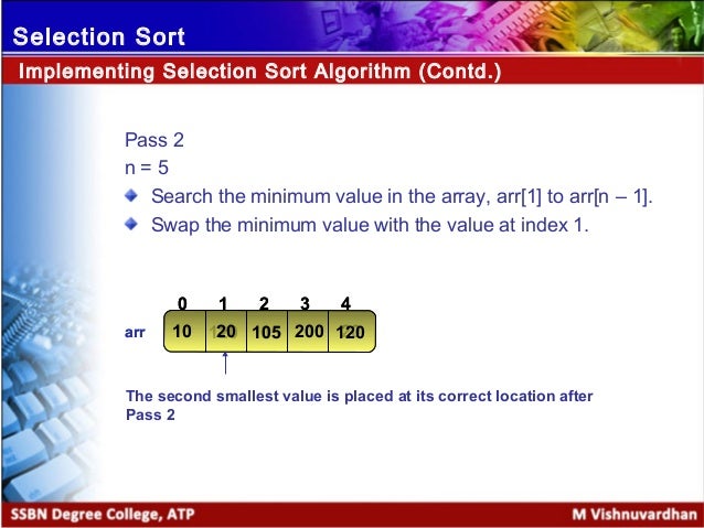 Selection sort