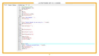 Selection C Programming Selection Sort On C++.ppt.pptx