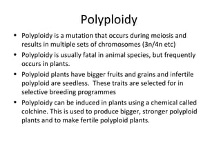 Selectivebreedingpowerpoint 130416182435-phpapp01 | PPT | Genetics ...