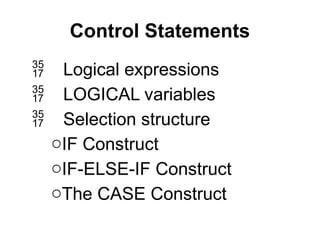 Fortran programming Selective Execution.pptx
