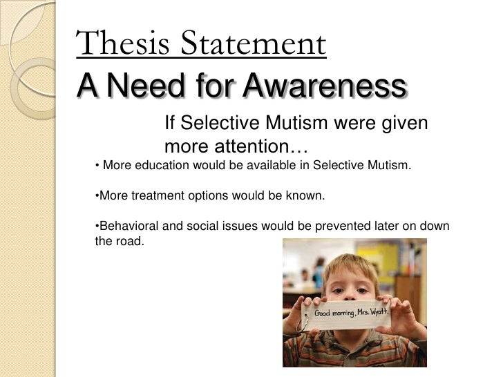 Selective mutism ceus image