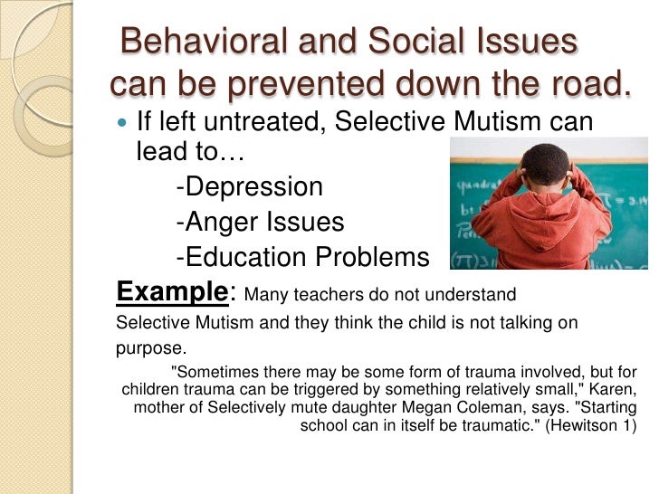 Selective mutism dsm 5 image