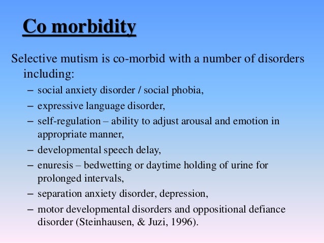 Selective mutism
