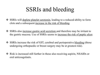Ssri Bleeding Risk Selective serotonin reuptake inhibitors 2016 | PDF