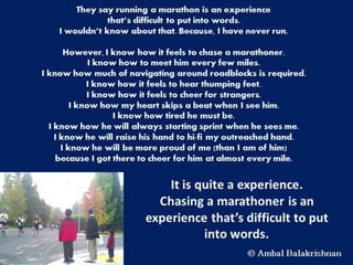 Quotes from Ambal Balakrishnan's Blog - Part 1