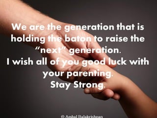 Quotes from Ambal Balakrishnan's Blog - Part 1
