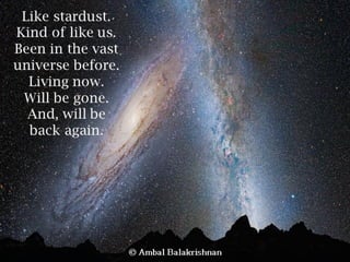 Quotes from Ambal Balakrishnan's Blog - Part 1