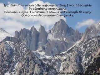 Quotes from Ambal Balakrishnan's Blog - Part 1