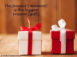 Quotes from Ambal Balakrishnan's Blog - Part 1