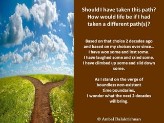 Quotes from Ambal Balakrishnan's Blog - Part 1