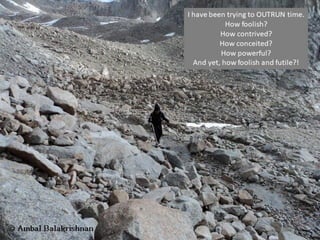 Quotes from Ambal Balakrishnan's Blog - Part 1