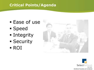 SelectRefresh Process Overview 