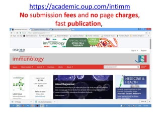 academic.oup.com/intimmhttps://
No submission fees and no page charges,
fast publication,
 
