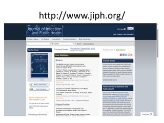 http://www.jiph.org/
 