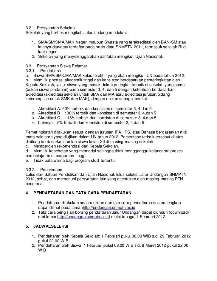 Seleksi nasional masuk perguruan tinggi negeri