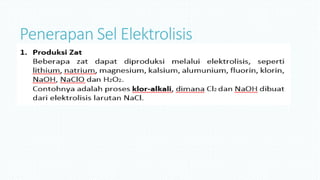Penerapan Sel Elektrolisis
 