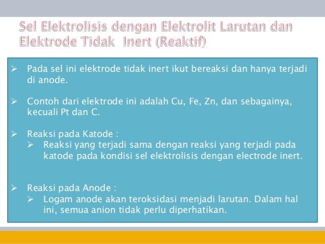 Sel elektrolisis