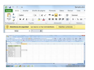 pestaña de insertar