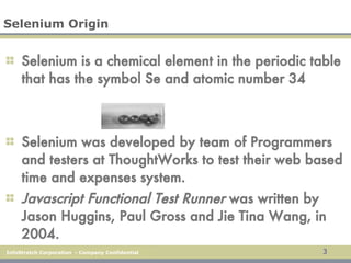 Selenium | PPT