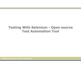 Selenium | PPT