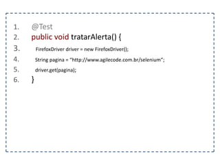 1. <FORM action=“login.html”> 
2. <INPUT type=“text” name=“nome”/> 
3. <INPUT type=“password” name=“senha”/> 
4. <SELECT name=“tipo”> 
5. <OPTION value="">Selecione</OPTION> 
6. <OPTION value="1">Cliente</OPTION> 
7. <OPTION value="2">Fornecedor</OPTION> 
8. </SELECT> 
9. </FORM> 
 