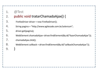 Submetendo o formulário 
 