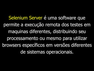 1. @Test 
2. public void dragAndDrop() { 
3. FirefoxDriver driver = new FirefoxDriver(); 
4. String pagina = “http://www.agilecode.com.br/selenium”; 
5. driver.get(pagina); 
6. WebElement elemento1 = driver.findElement(By.id(“elemento1”)); 
7. WebElement elemento2 = driver.findElement(By.id(“elemento2”)); 
8. Actions action = new Actions(driver); 
9. action.clickAndHold(elemento1) 
10. .moveTo(elemento2) 
11. } 
 