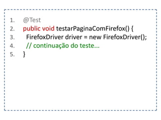 Processo de instalação 
 