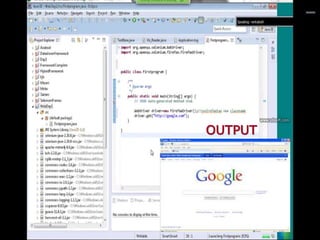 OUTPUT
 