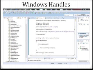 Windows Handles
 