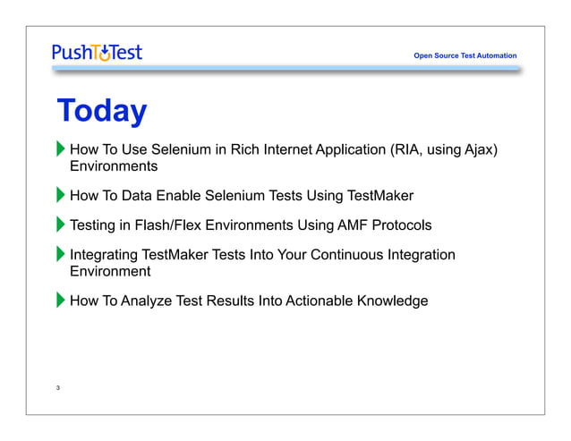 Selenium Basics Tutorial Ppt Selenium Basics Tutorial Ppt
