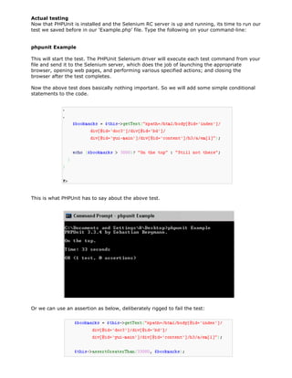 Selenium Ide Tutorial | PDF