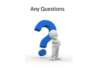 Any Questions
 