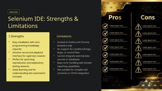 Selenium-Notes-Mastering-Web-Automation-Testing. | PPTX