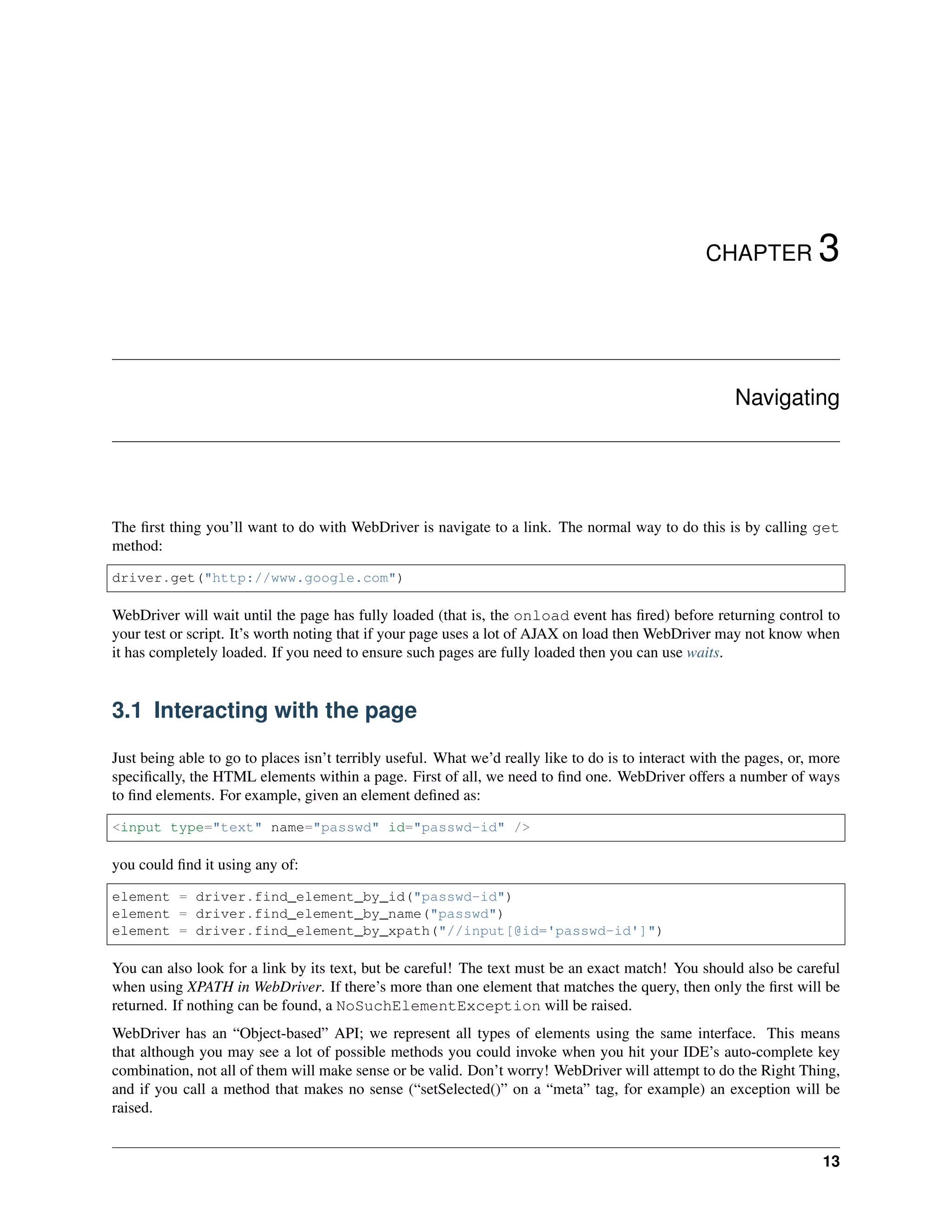 Selenium python | PDF