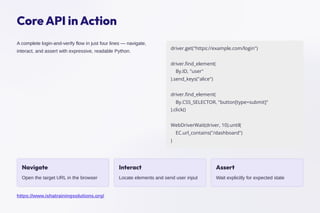 Selenium-Python-Automating-the-Modern-Web | PDF