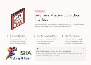 Selenium-RestAssured-The-Power-Duo-for-End-to-End-Test-Automation | PDF