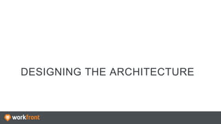 DESIGNING THE ARCHITECTURE
 