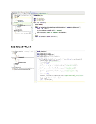Selenium Basics | PDF