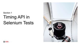 All levels of performance testing and monitoring in web-apps | PPTX